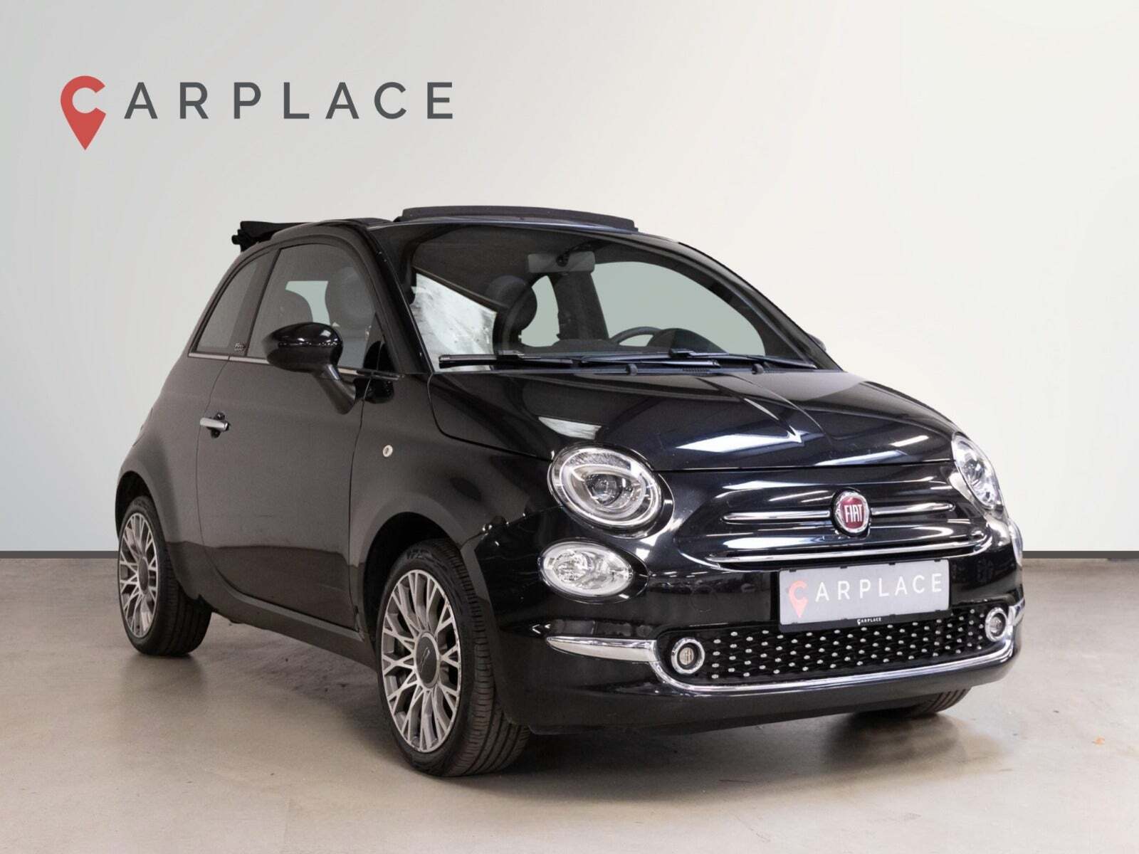 Sort Fiat 500C fra 2020