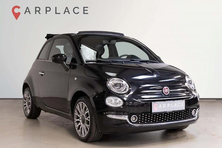 Sort Fiat 500C fra 2020
