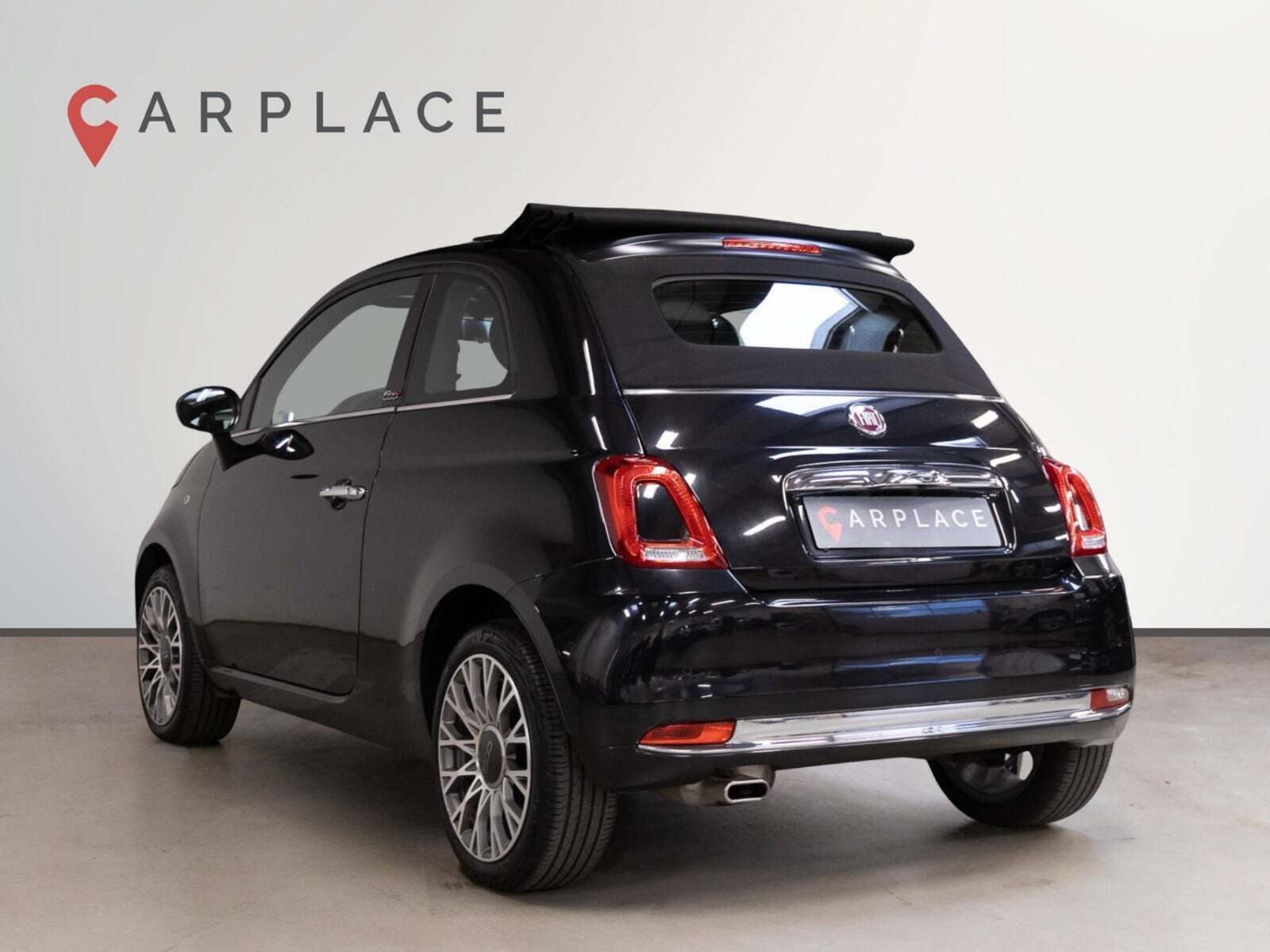 Sort Fiat 500C fra 2020