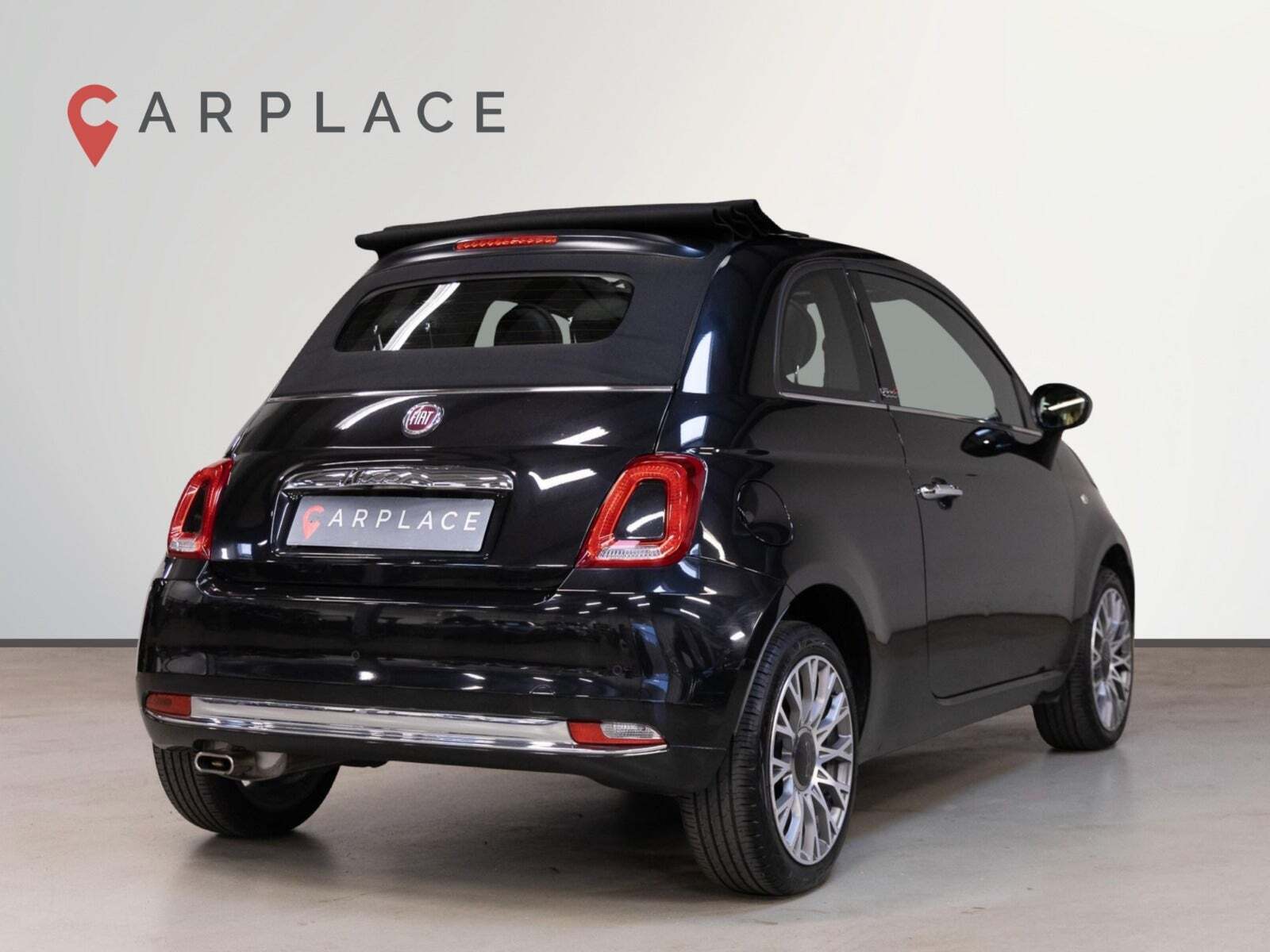 Sort Fiat 500C fra 2020