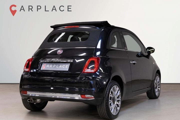 Sort Fiat 500C fra 2020