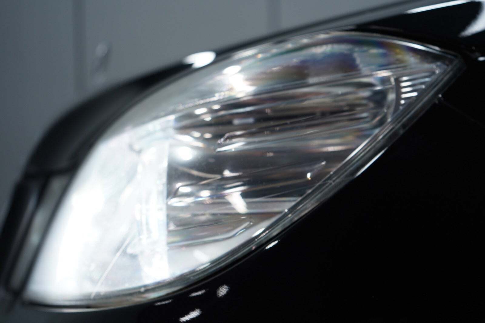 Sort Mercedes E350 fra 2011