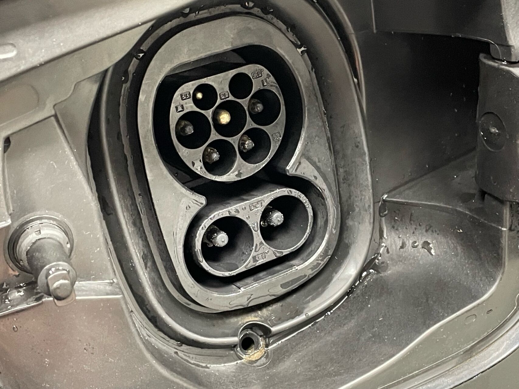 Sort Skoda Enyaq iV fra 2022