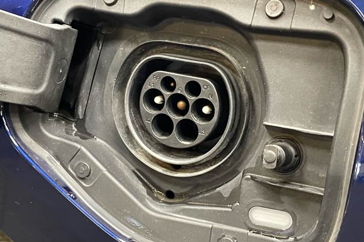 Blå Audi A3 fra 2021