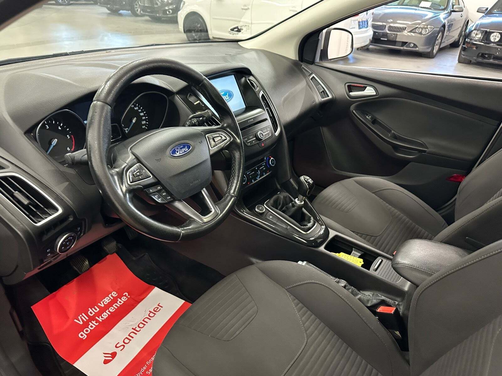 Sølv Ford Focus fra 2016