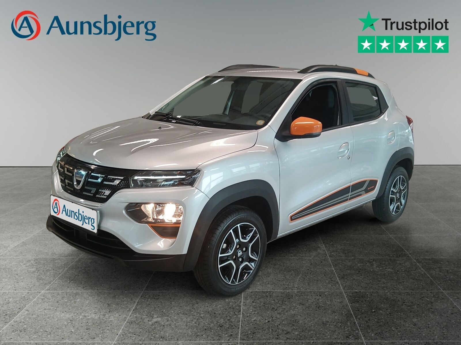 Sølv Dacia Spring fra 2021