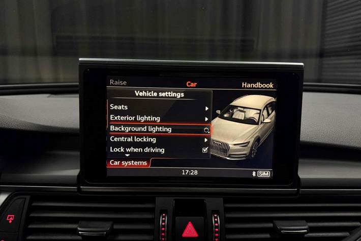 Sort Audi A6 Allroad fra 2014