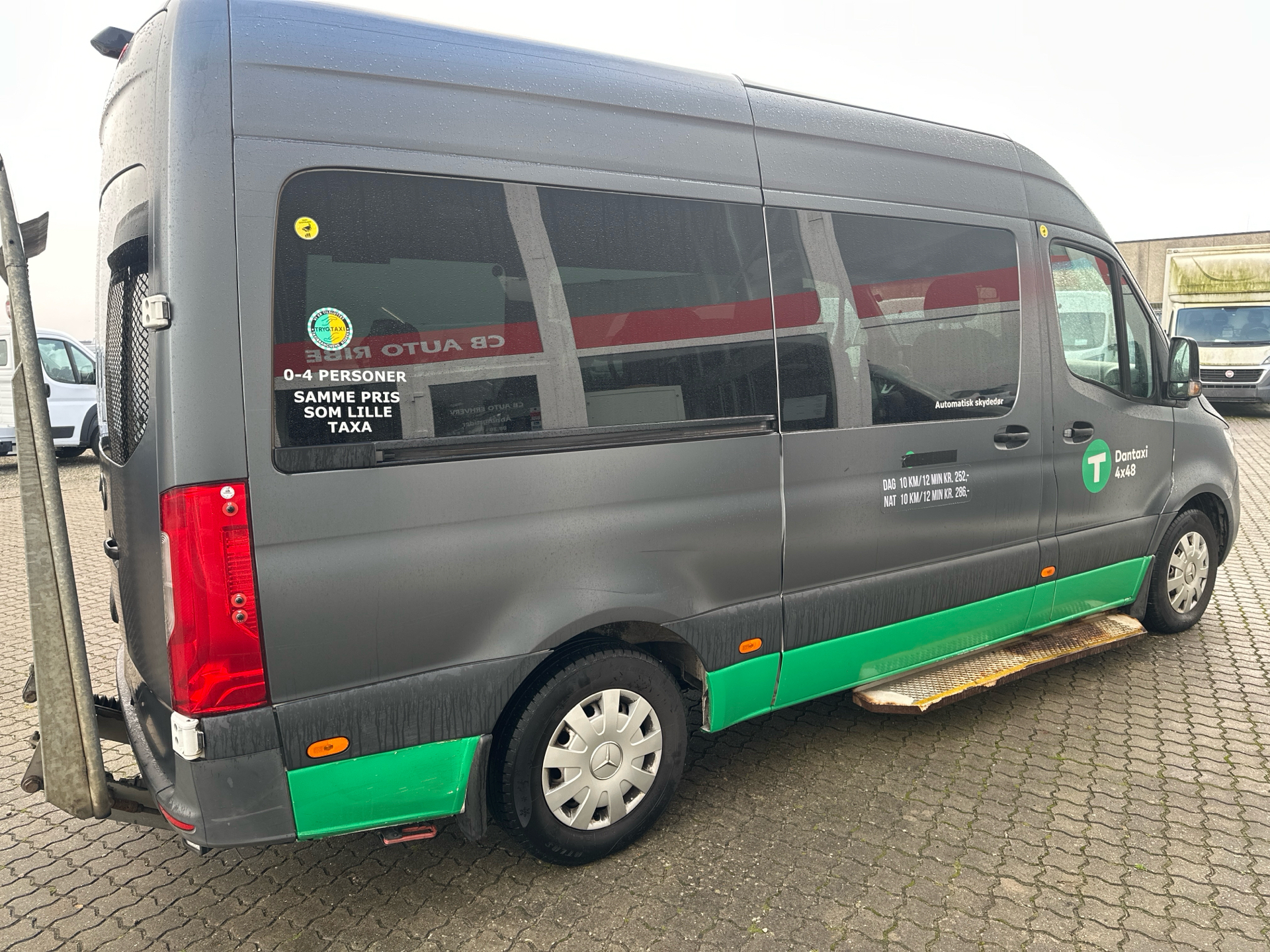 Hvid Mercedes Sprinter fra 2019