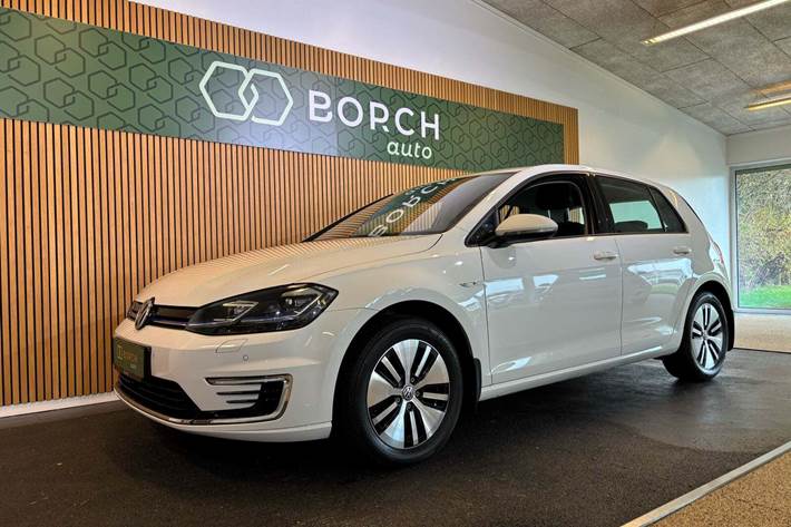 Hvid VW e-Golf VII fra 2020