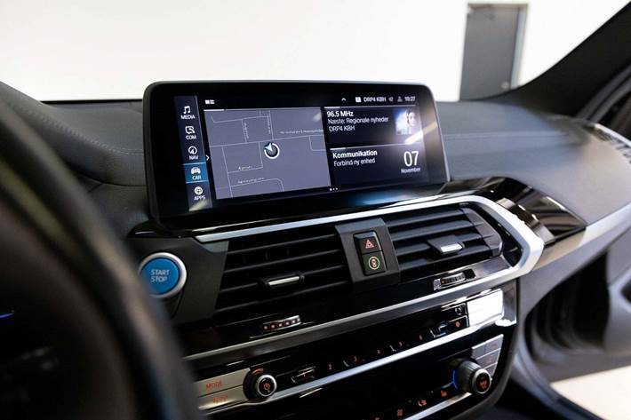 Sort BMW iX3 fra 2021