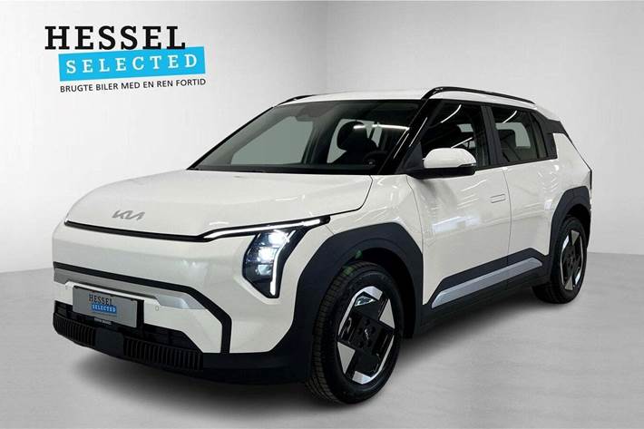 Hvid Kia EV3 fra 2025 set udefra