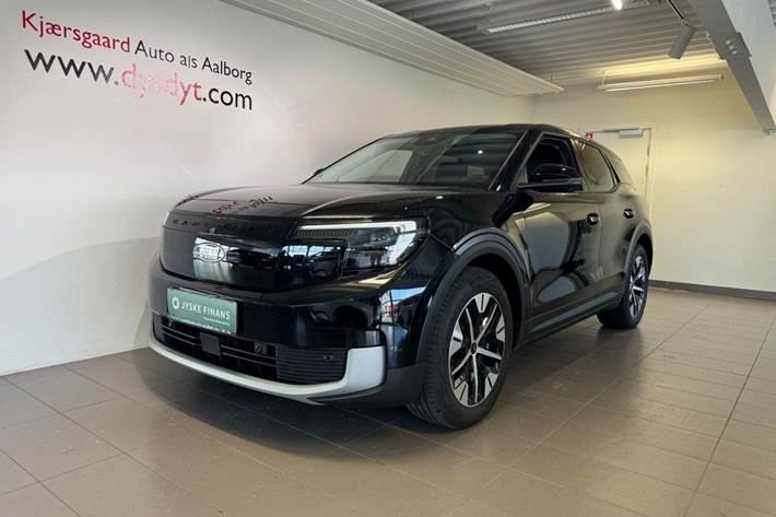 Sort Ford Explorer fra 2024 set udefra