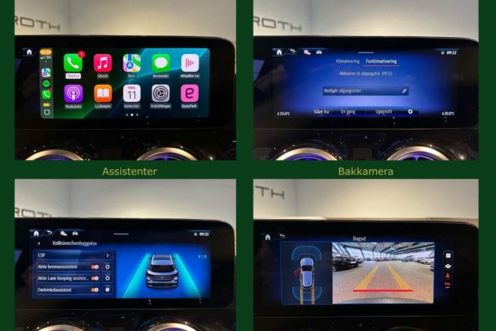 Grå Mercedes EQA250+ fra 2024