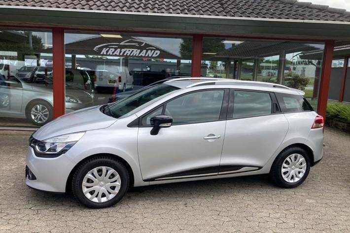 Sølv Renault Clio IV fra 2015