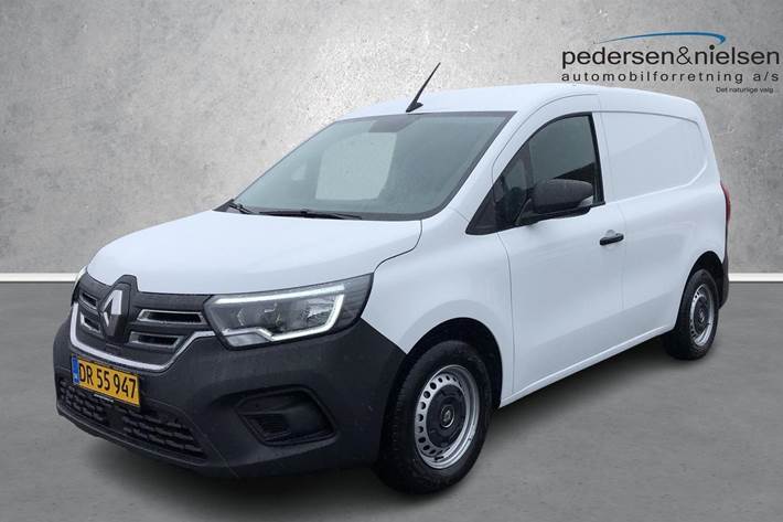 Hvid Renault Kangoo fra 2023 set udefra