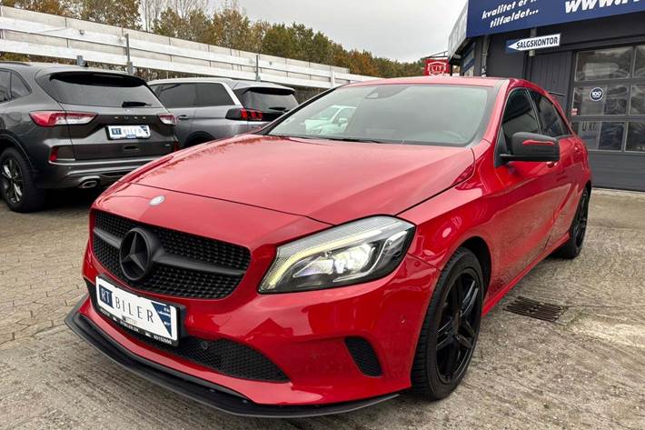 Hvid Mercedes A180 d fra 2016