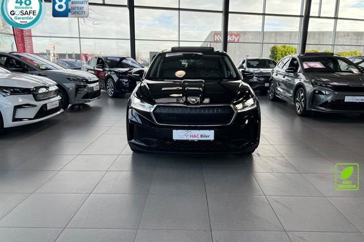 Sort Skoda Enyaq fra 2023
