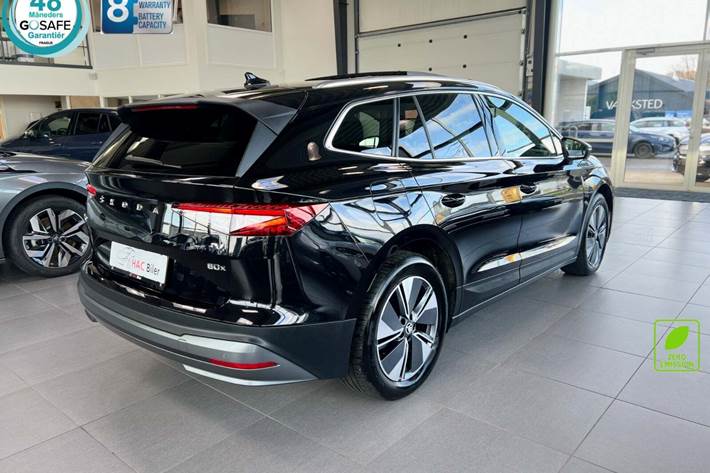 Sort Skoda Enyaq fra 2023