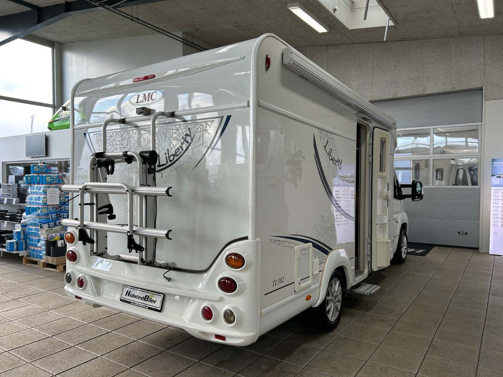 Hvid Fiat LMC fra 2009