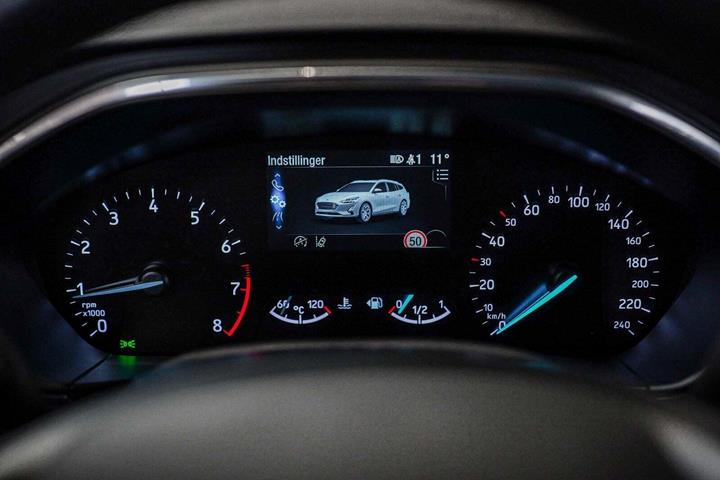 Grå Ford Focus fra 2021