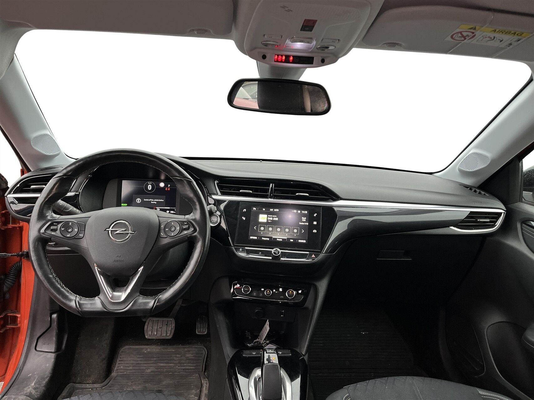 Orange Opel Corsa-e fra 2020