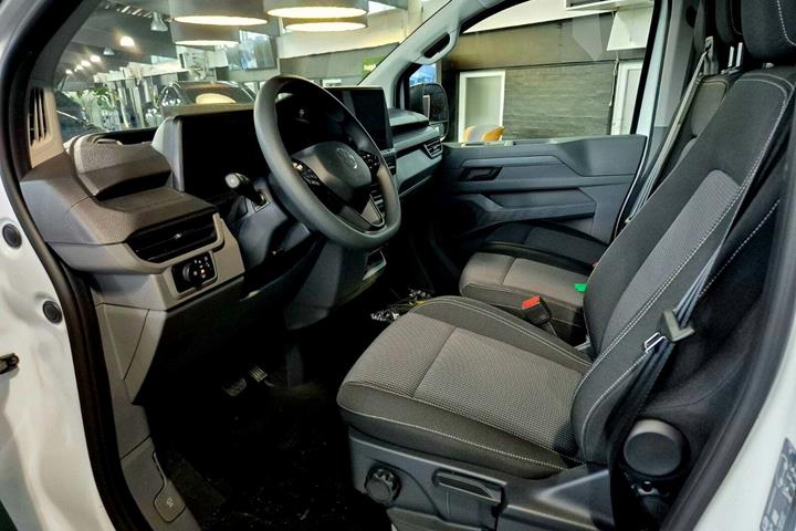 Hvid VW e-Transporter fra 2025
