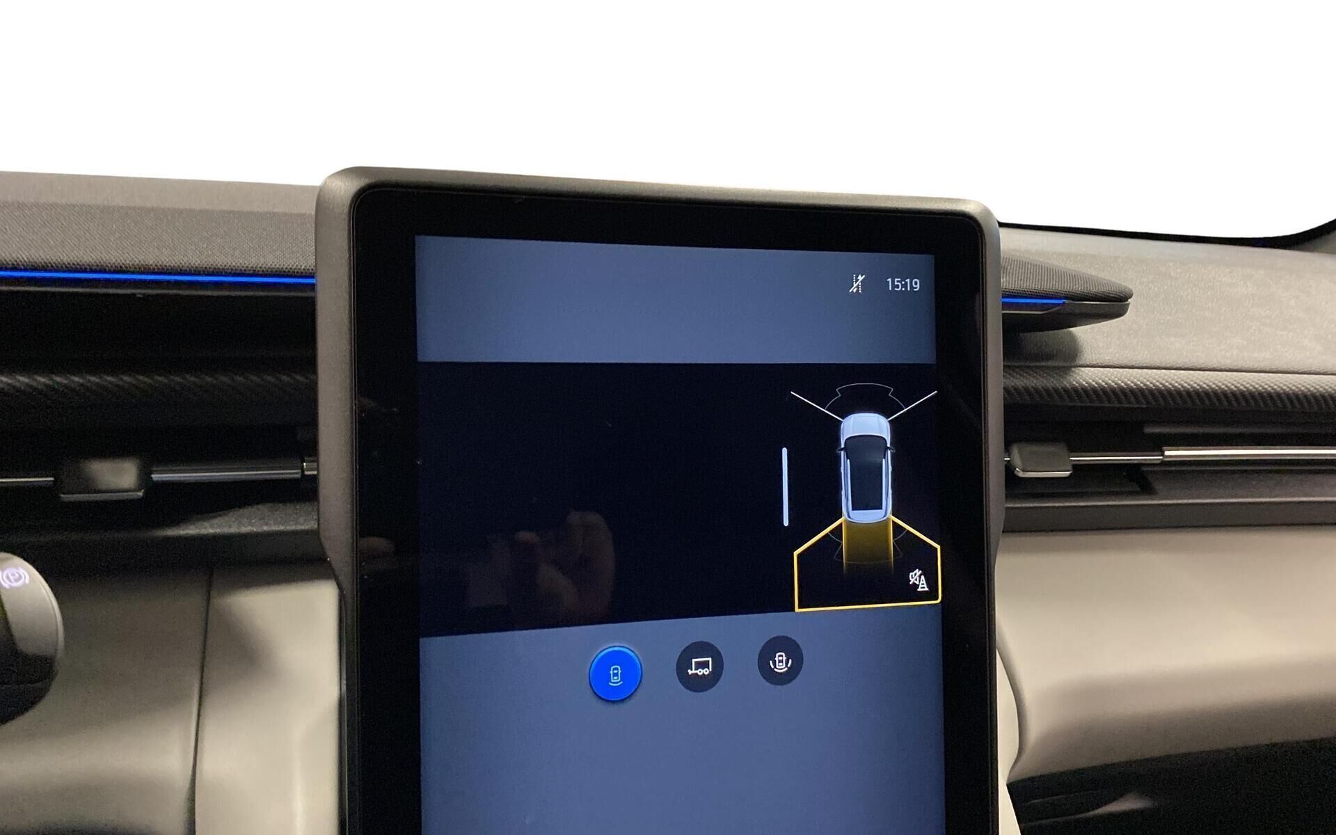 Blå Ford Explorer fra 2025