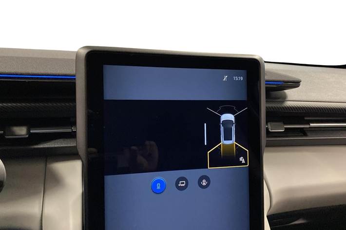 Blå Ford Explorer fra 2025