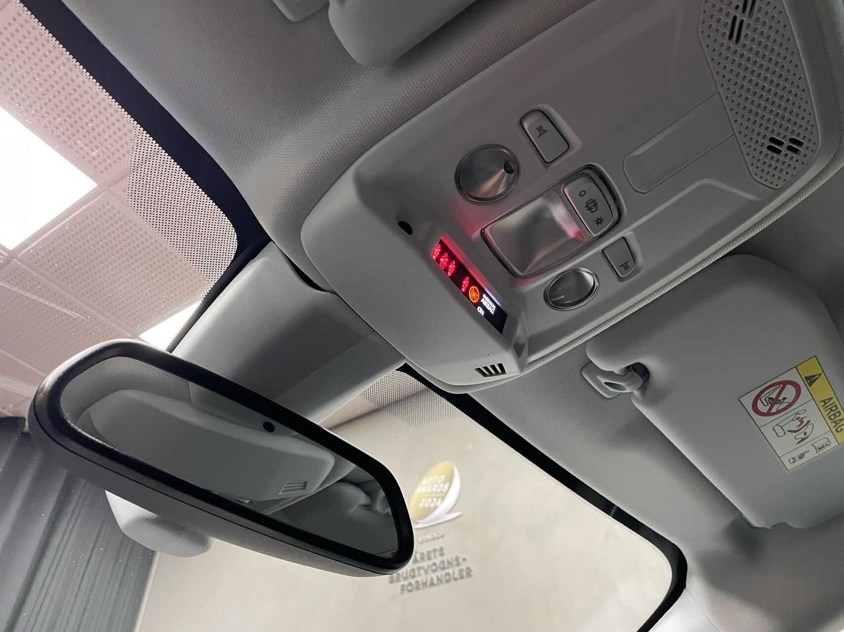 Rød Opel Corsa fra 2020