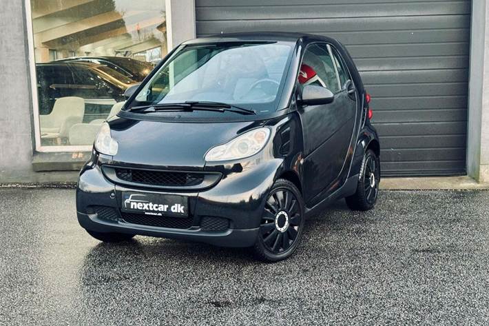 Sort Smart ForTwo Coupé fra 2011