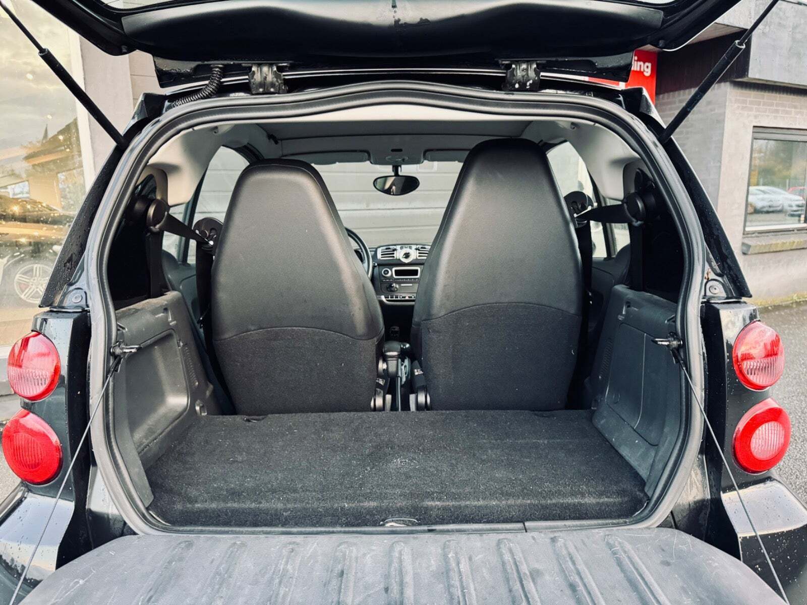 Sort Smart ForTwo Coupé fra 2011