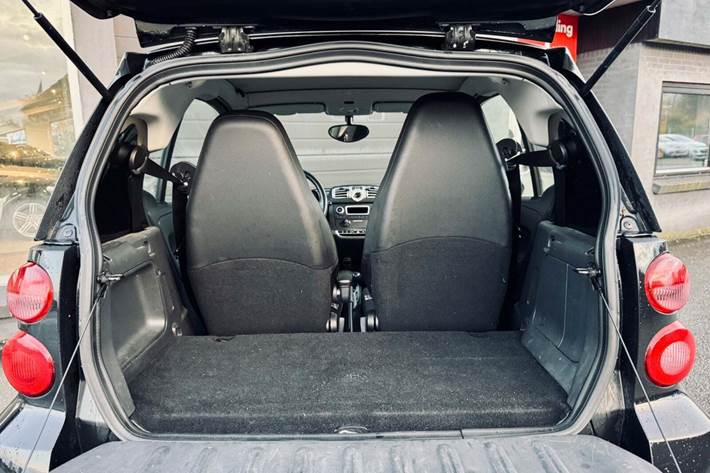 Sort Smart ForTwo Coupé fra 2011