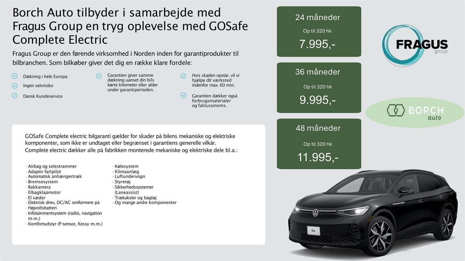 Grå Tesla Model Y fra 2021