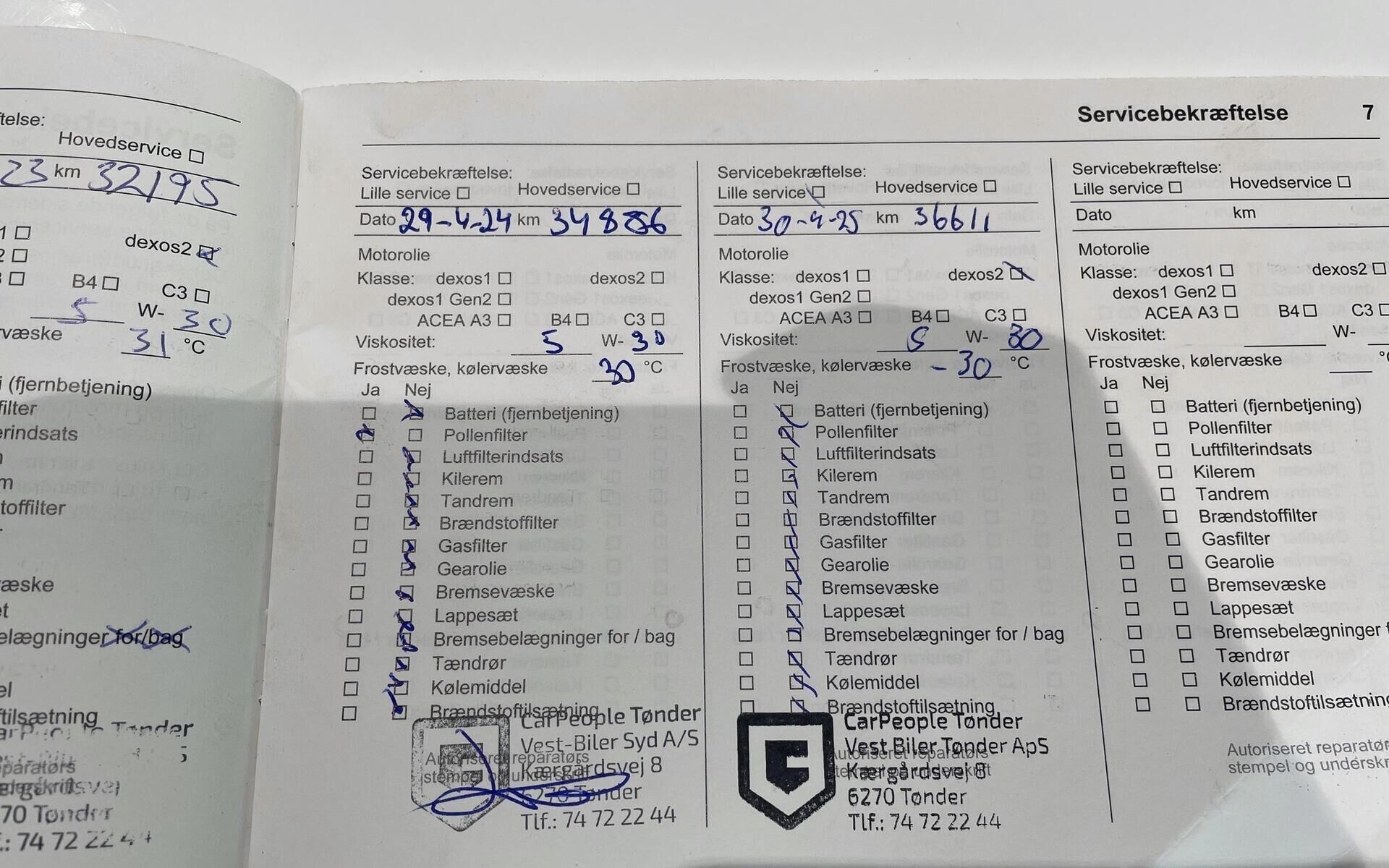 Sølv Opel Corsa fra 2019