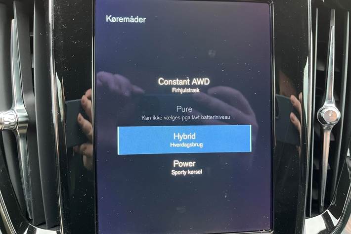 Blå Volvo V60 fra 2021