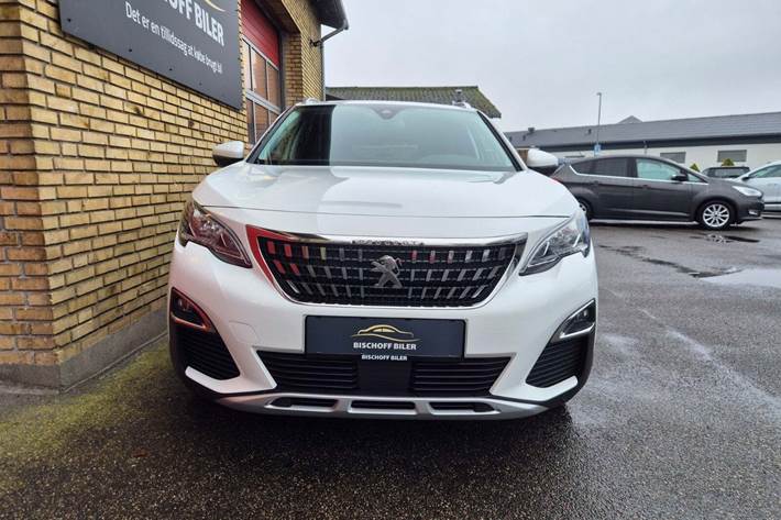 Hvid Peugeot 3008 fra 2018
