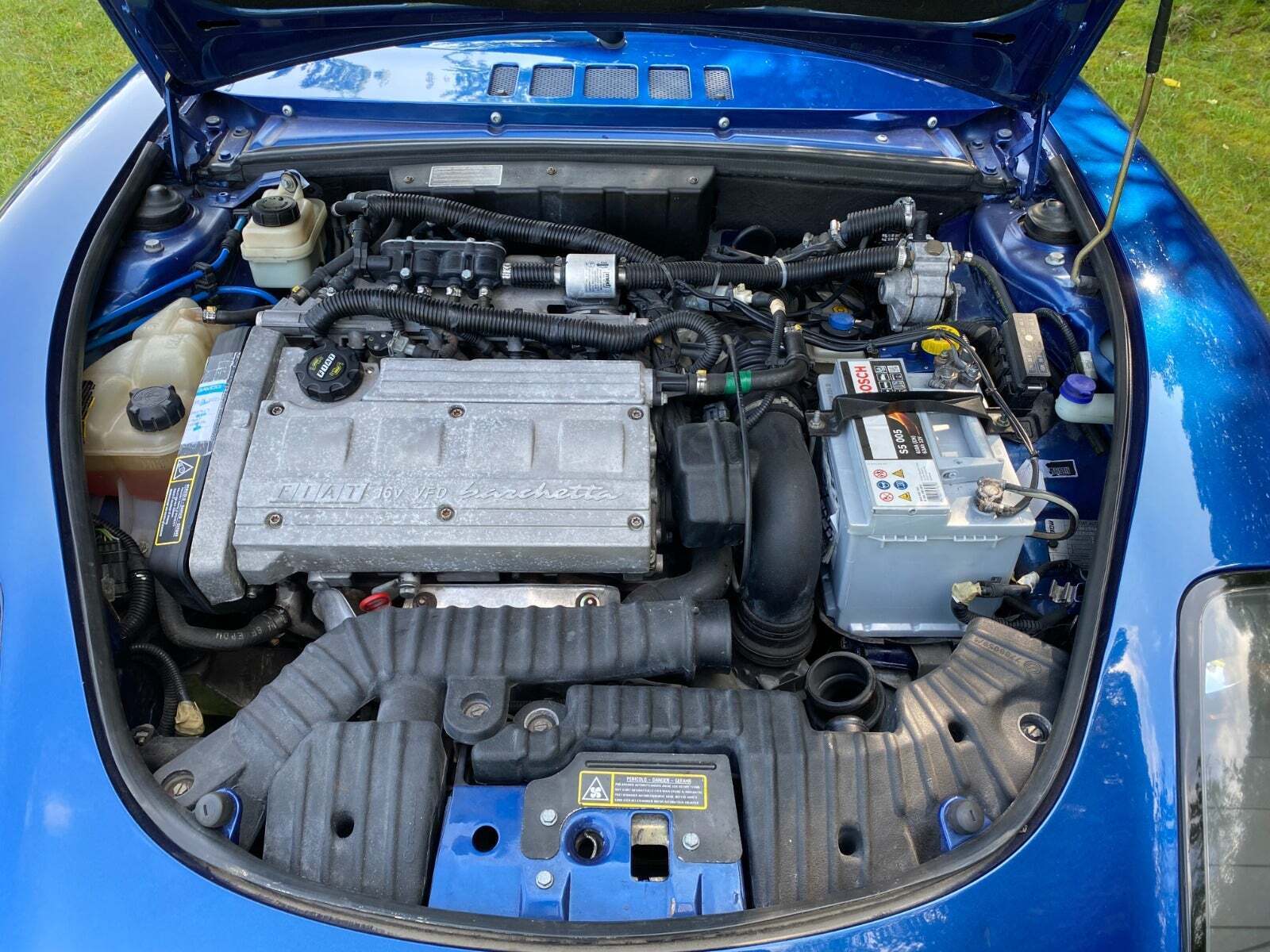 undefined Fiat Barchetta fra 1998 set udefra