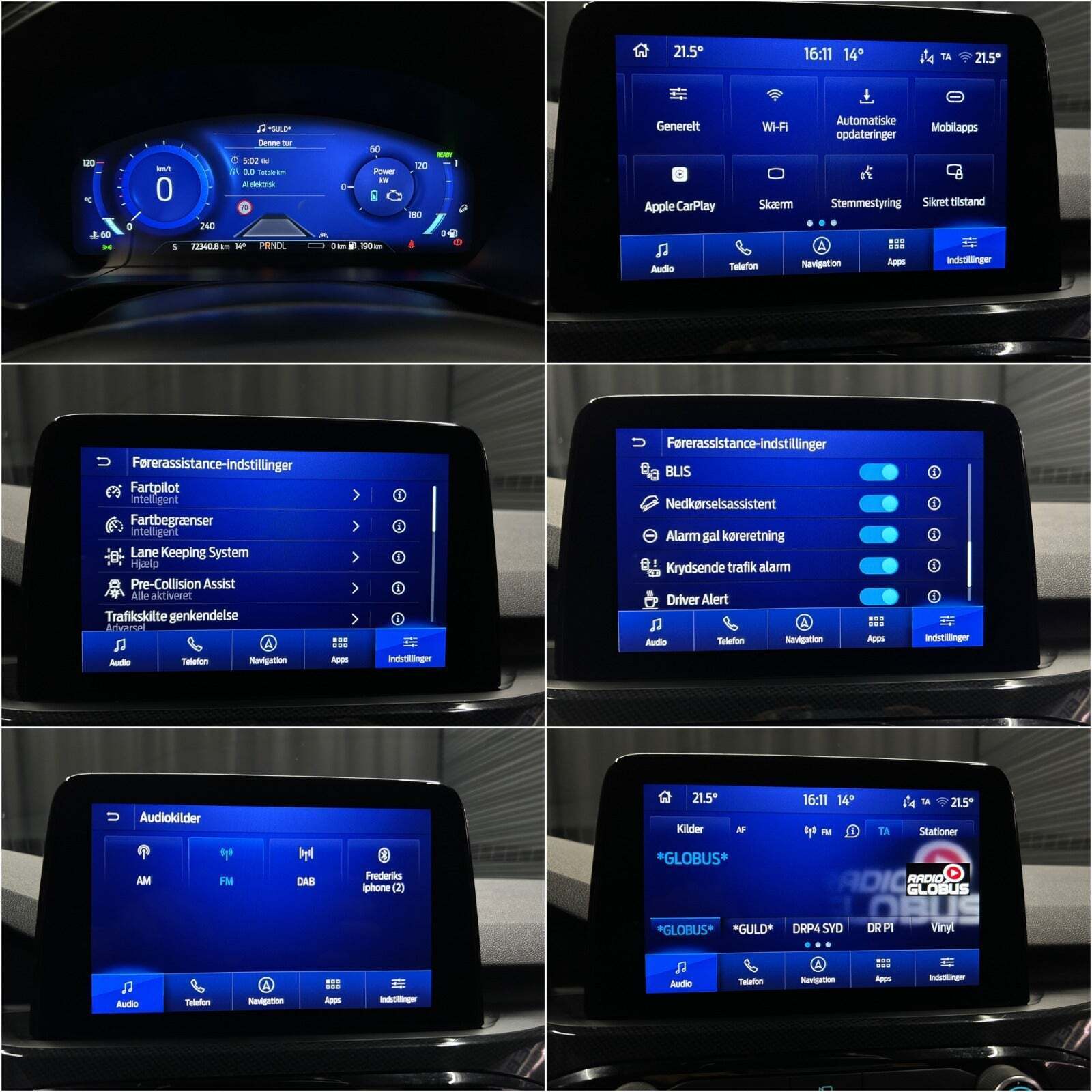 Hvid Ford Kuga fra 2020