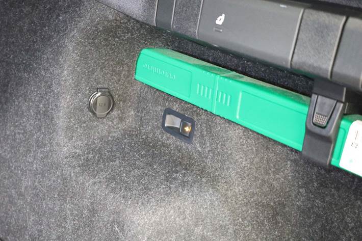 Blå Skoda Enyaq fra 2023