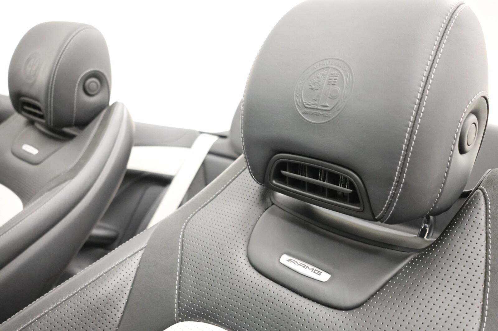 Sort Mercedes C63 fra 2019