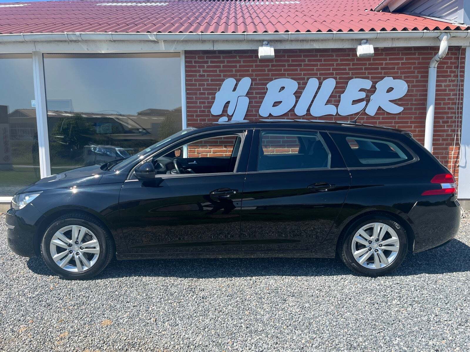 Sort Peugeot 308 fra 2014