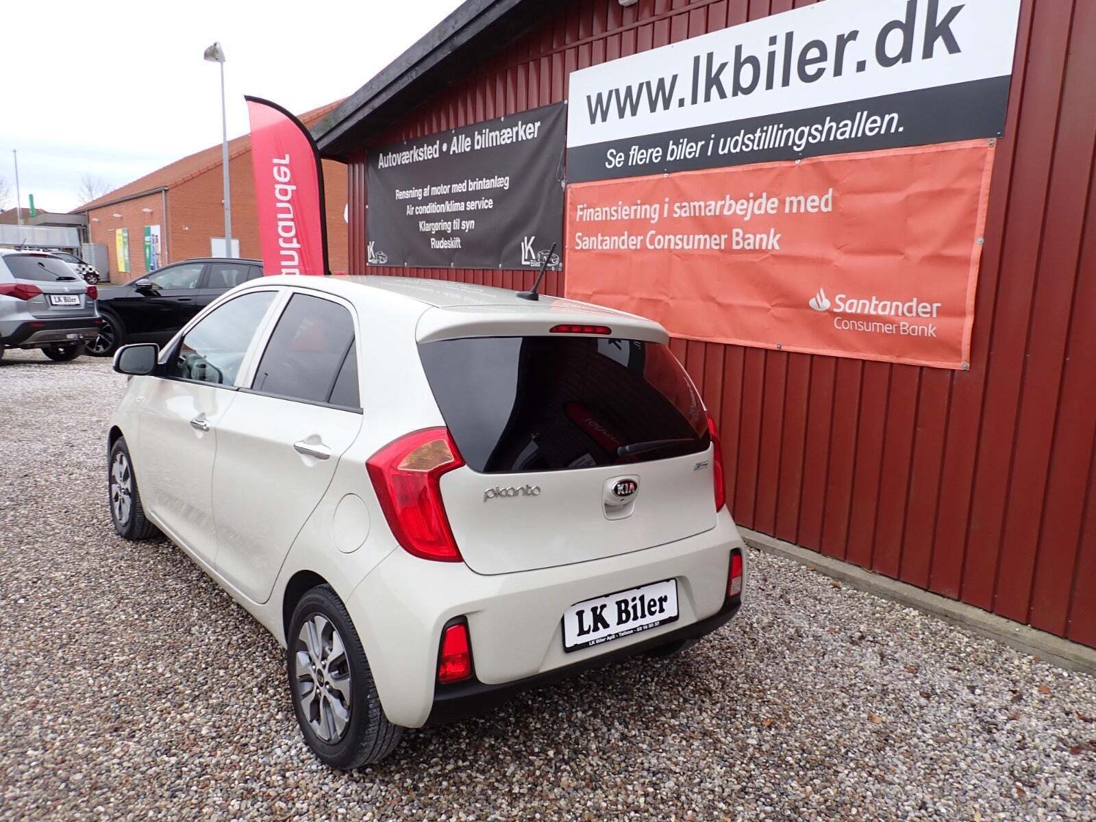 Hvid Kia Picanto fra 2016