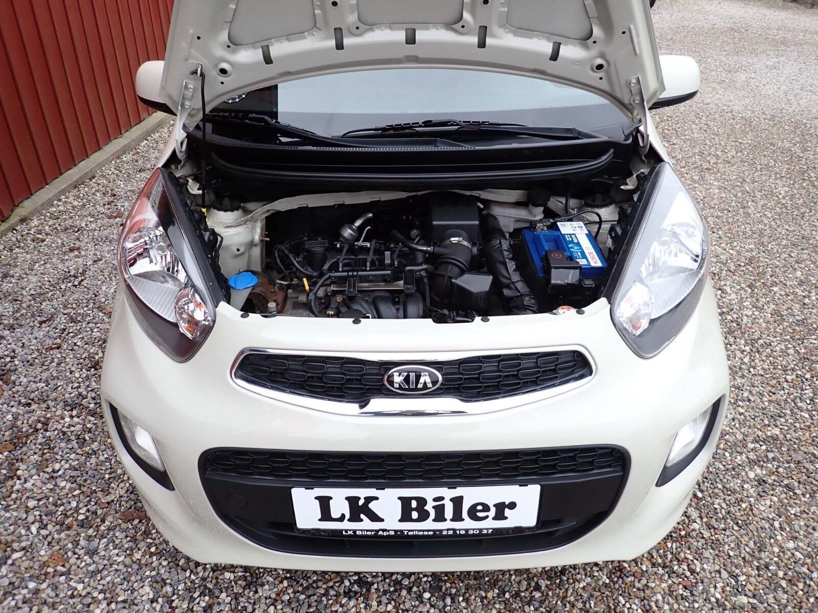 Hvid Kia Picanto fra 2016