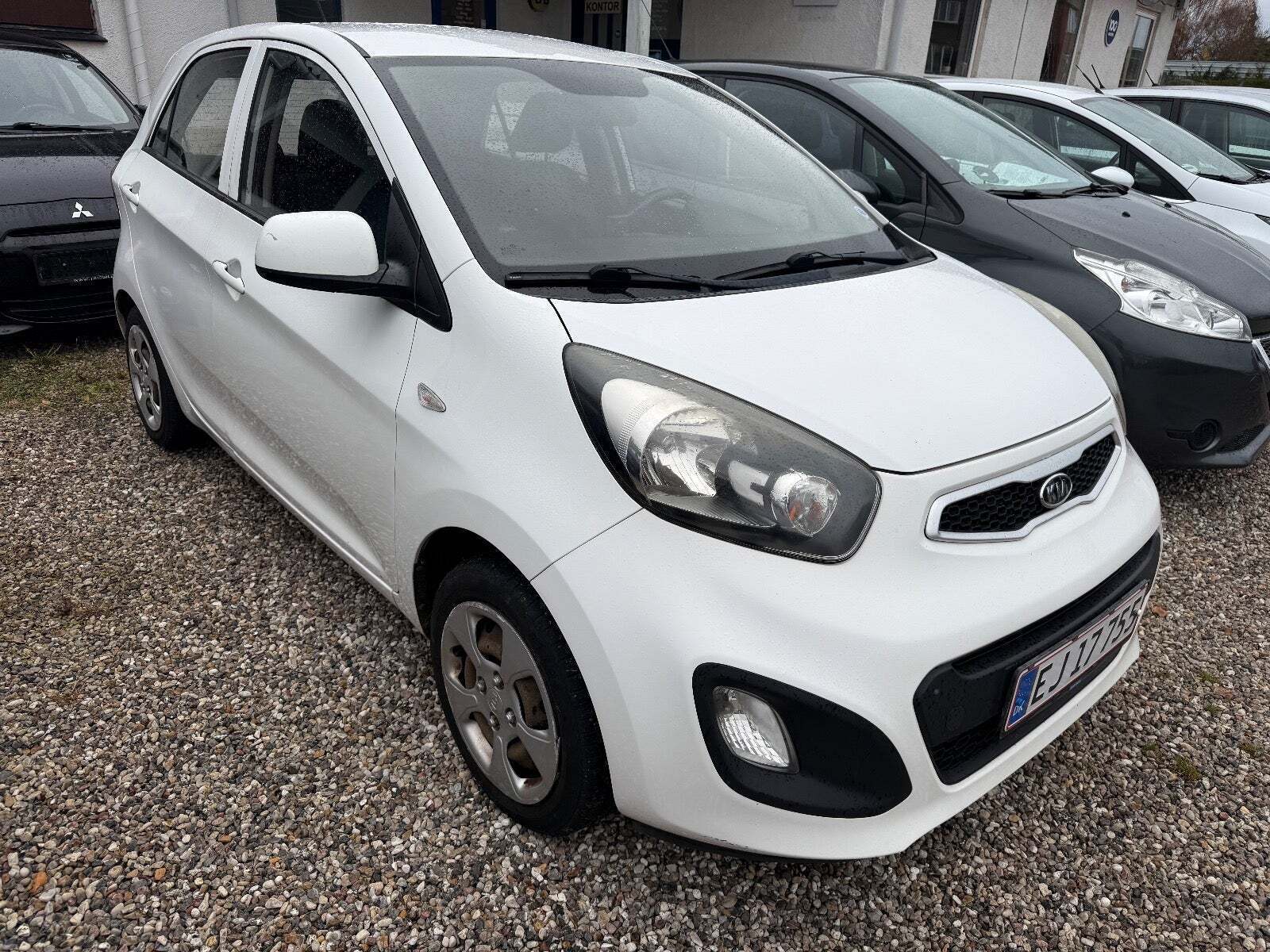 Hvid Kia Picanto fra 2012
