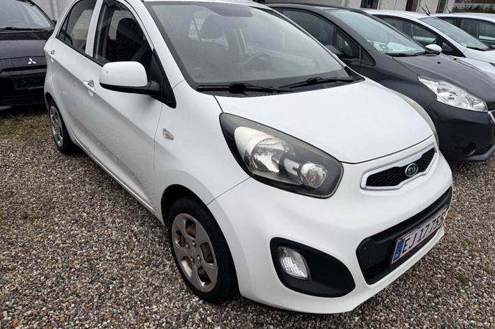 Hvid Kia Picanto fra 2012