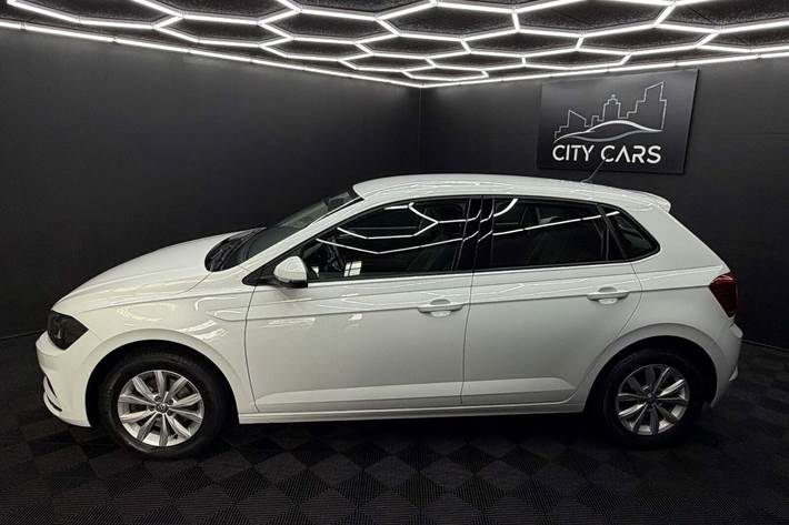 Hvid VW Polo fra 2018