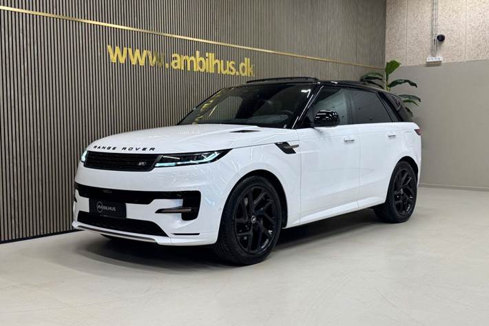 Hvid Land Rover Range Rover sport fra 2025