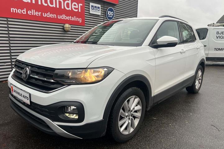 Hvid VW T-Cross fra 2020