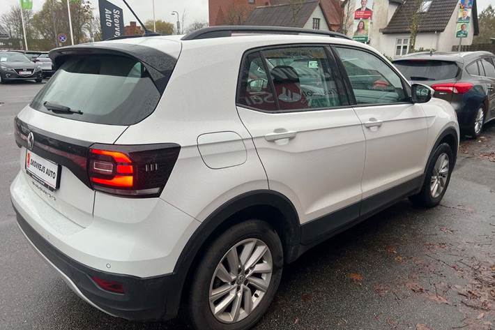 Hvid VW T-Cross fra 2020