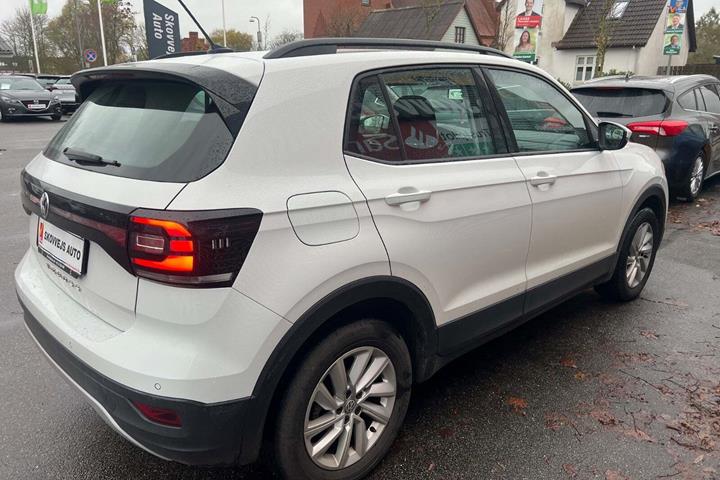 Hvid VW T-Cross fra 2020